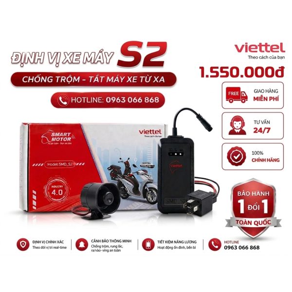 ĐỊNH VỊ CHỐNG TRỘM S2