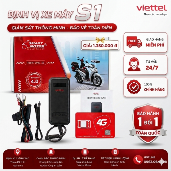 ĐỊNH VỊ XE S1