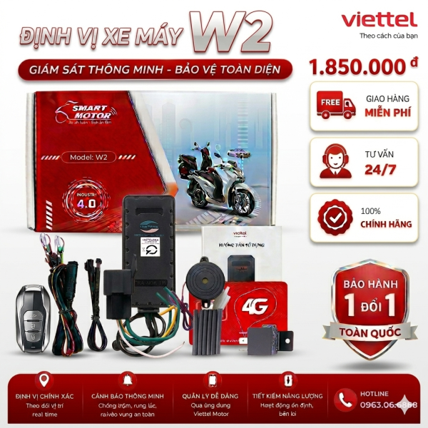 ĐỊNH VỊ CHỐNG TRỘM W2
