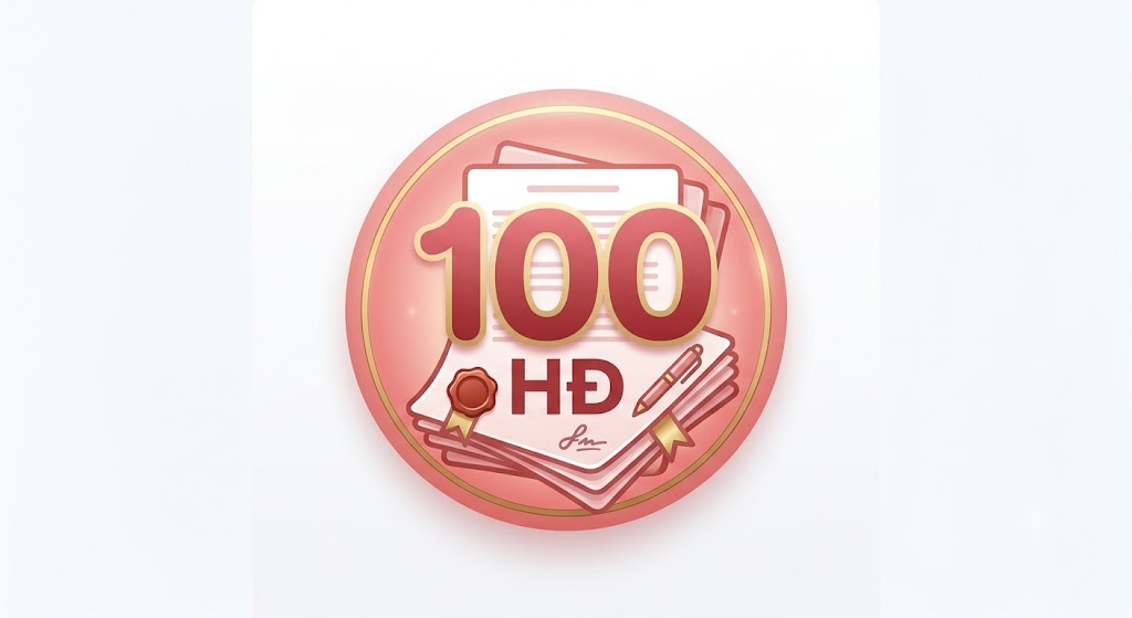 Gói hoá đơn điện tử theo số lượng — 100 HĐ