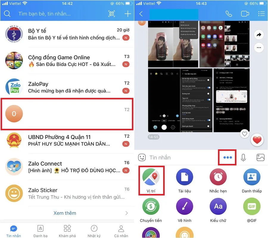 Cách Gửi Định Vị Qua Zalo